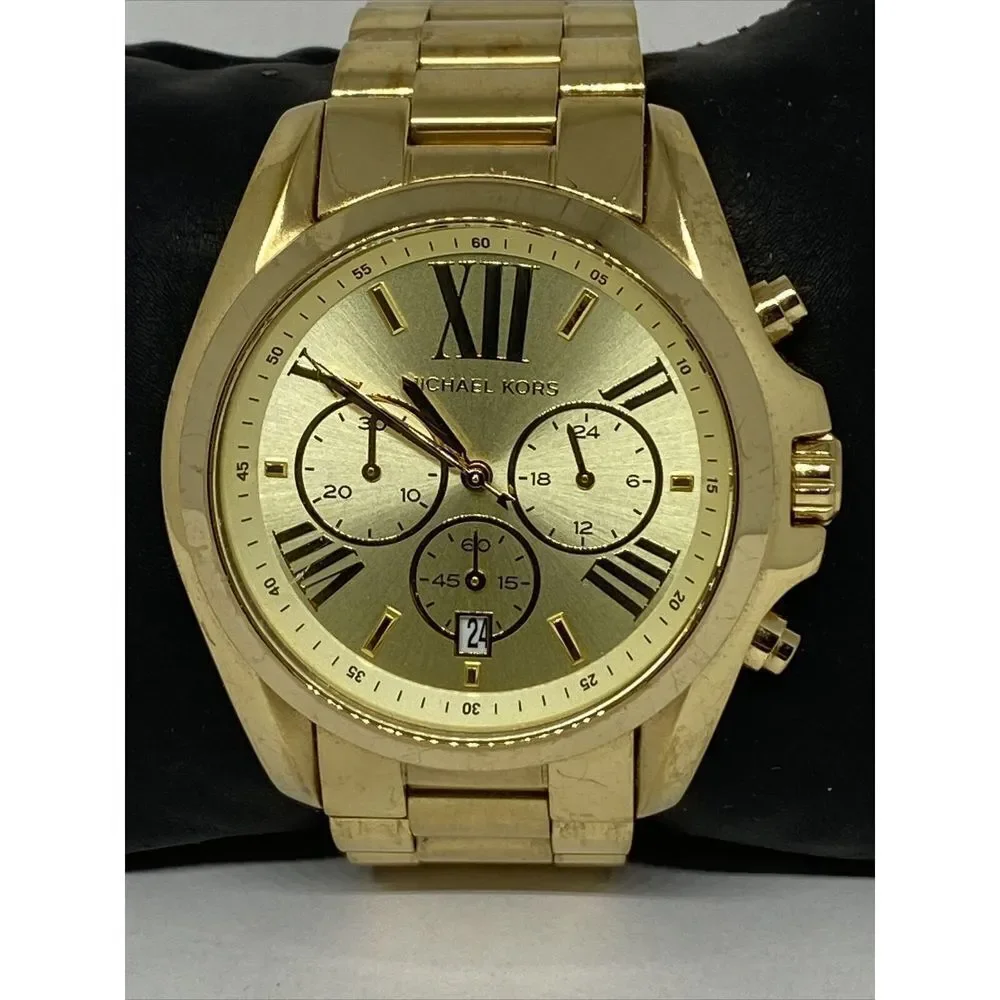 Michael Kors Bradshaw MK5605 Women Stainless Steel Analog Dial Wrist Watch MP712 - Picture 2 of 12